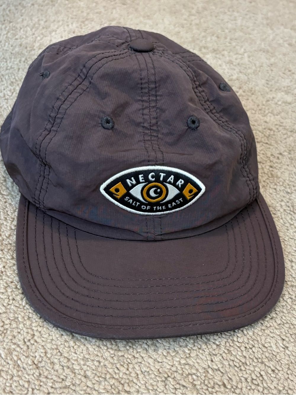 Nectar Daytripper Ripstop Performance Snapback Hat Pebble Gray OS - Picture 2 of 6